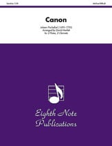 CANON TWO FLUTES/TWO CLARINETS cover